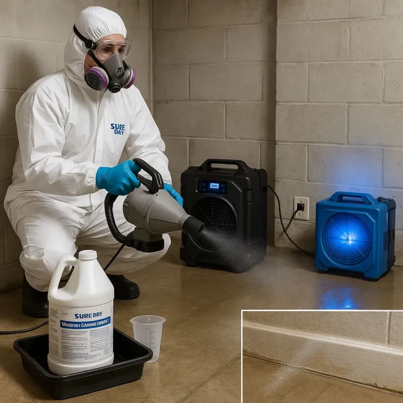 Sanitization and Odor Removal process in Southport, NY